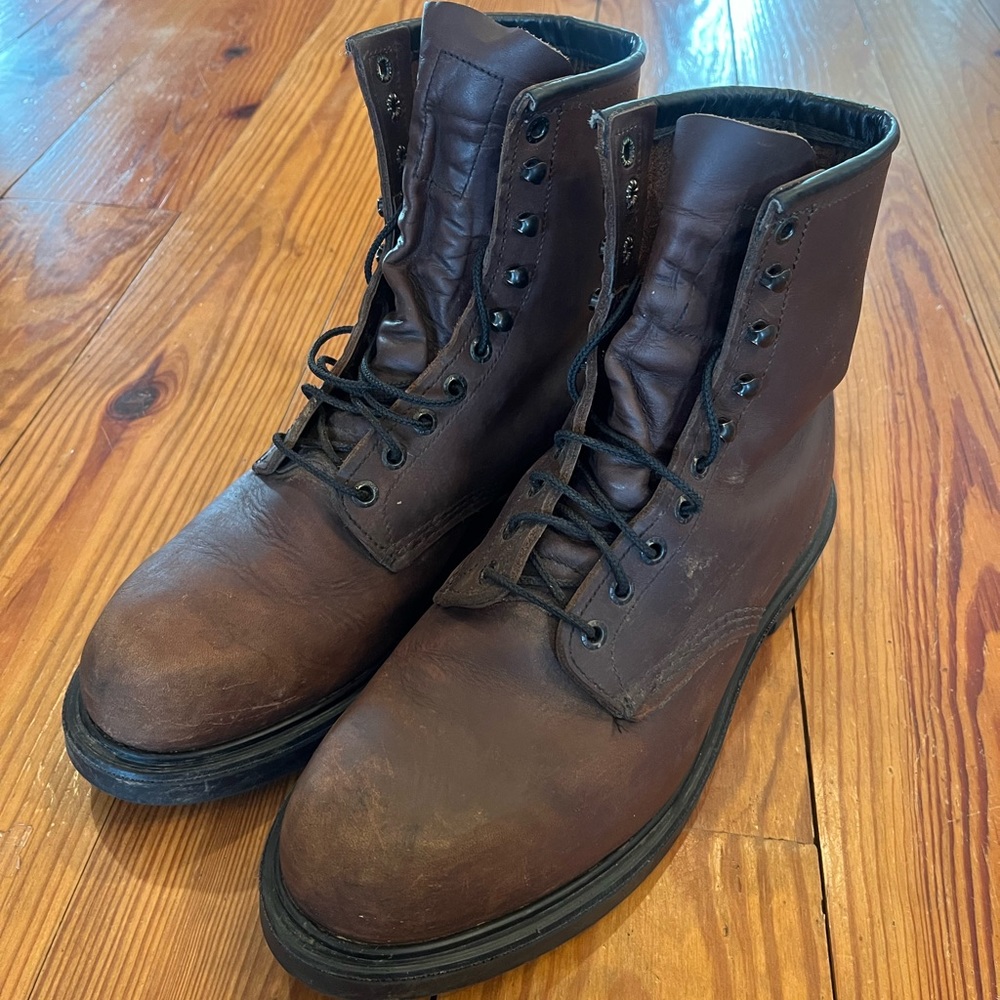 Red wing boots